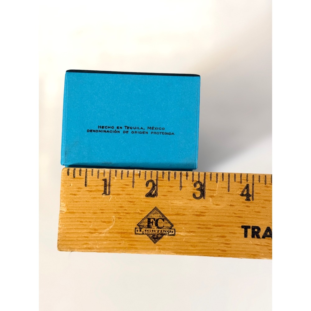 Casa Dragones Tequila Anejo Empty Presentation Box Turquoise Blue 375ml Size - Picture 5 of 5